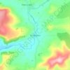 St Harmon topographic map, elevation, terrain
