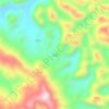 洋里 topographic map, elevation, terrain