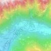 Prosto topographic map, elevation, terrain