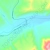 斯木哈纳村 topographic map, elevation, terrain