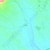 文川镇 topographic map, elevation, terrain