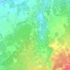 Mojon topographic map, elevation, terrain