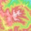 Prevlak topographic map, elevation, terrain