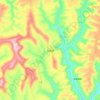 文昌镇 topographic map, elevation, terrain