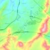 水峪村 topographic map, elevation, terrain