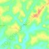 Mile 13 topographic map, elevation, terrain