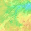 Gaillardeau topographic map, elevation, terrain