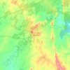 Redondo topographic map, elevation, terrain