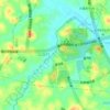 王家坪 topographic map, elevation, terrain