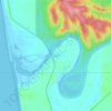 Queets topographic map, elevation, terrain