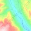 西德村（行政村） topographic map, elevation, terrain