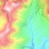 Kastria topographic map, elevation, terrain