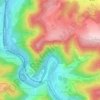 Im Kleff topographic map, elevation, terrain