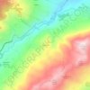 Vecciatica topographic map, elevation, terrain