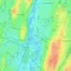 New Bridge topographic map, elevation, terrain