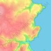 Le Questel topographic map, elevation, terrain