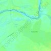 Mfuwe topographic map, elevation, terrain