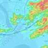 龙溪镇 topographic map, elevation, terrain