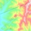 黄土岭 topographic map, elevation, terrain