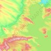 Братск topographic map, elevation, terrain