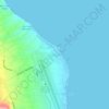 Monolithos topographic map, elevation, terrain