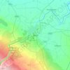 Kota topographic map, elevation, terrain