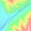 多隆村 topographic map, elevation, terrain