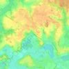Utre topographic map, elevation, terrain