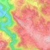 Trevas topographic map, elevation, terrain