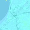 Mempawah topographic map, elevation, terrain