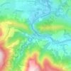 Laxia topographic map, elevation, terrain