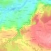 L'Aumelle topographic map, elevation, terrain