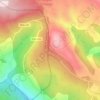 El Foso topographic map, elevation, terrain