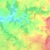 Montulat topographic map, elevation, terrain