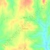 Shamrock topographic map, elevation, terrain