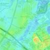 Newington topographic map, elevation, terrain