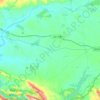 Toril topographic map, elevation, terrain