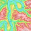 Briedel topographic map, elevation, terrain