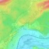 Thise topographic map, elevation, terrain