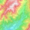 Ciamannacce topographic map, elevation, terrain