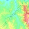 Tarcutta topographic map, elevation, terrain