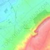 Stathern topographic map, elevation, terrain
