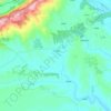 八一镇 topographic map, elevation, terrain