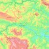 Kỳ Sơn topographic map, elevation, terrain