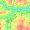 Arras topographic map, elevation, terrain