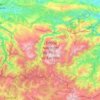 Picos de Europa National Park topographic map, elevation, terrain