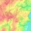 Saint-Samson-sur-Rance topographic map, elevation, terrain