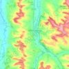 Castéra-Verduzan topographic map, elevation, terrain