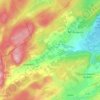 Remoray-Boujeons topographic map, elevation, terrain