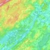 Hampton Township topographic map, elevation, terrain